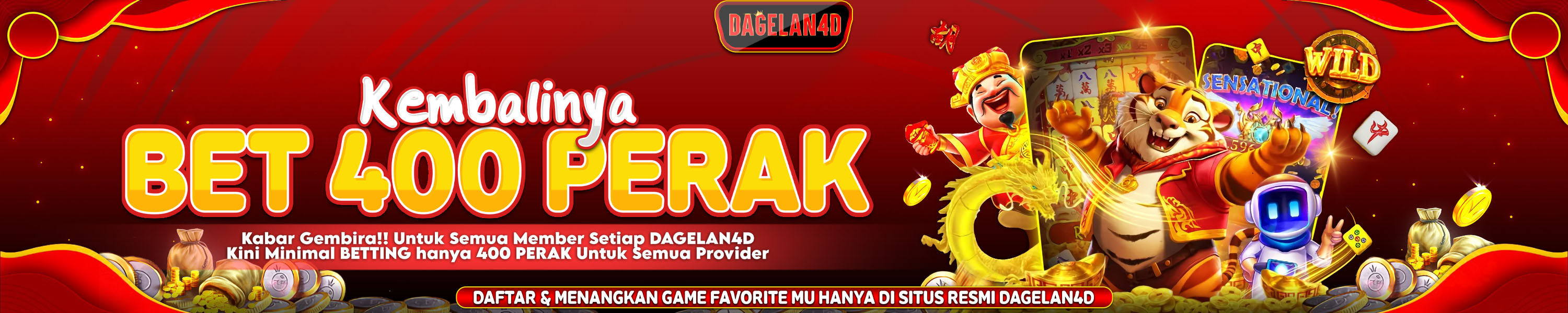minimal betting 400 perak di dagelan4d